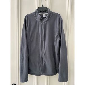 Athletic Works boy’s gray fleece jacket w/zipper 16-18